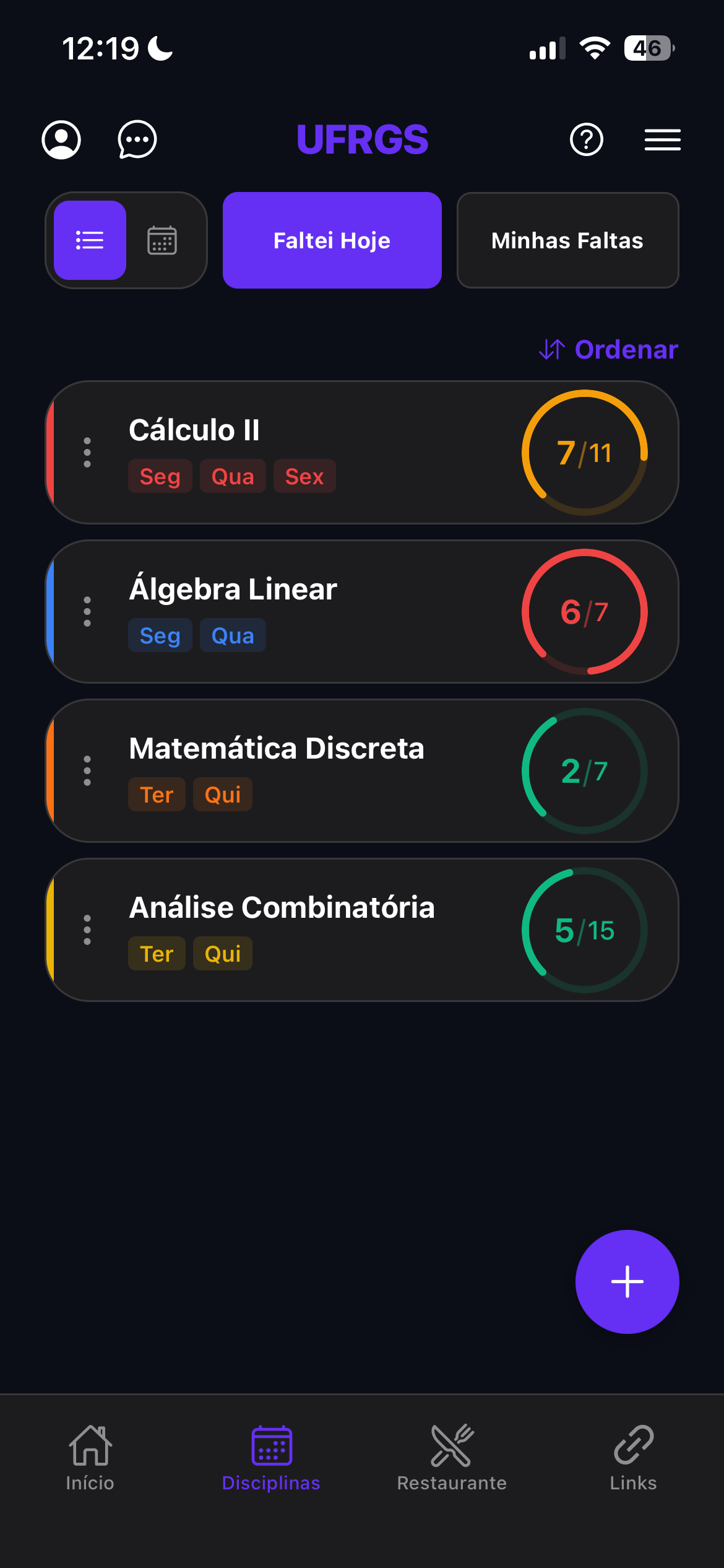 FF nunca mais. — tela 4